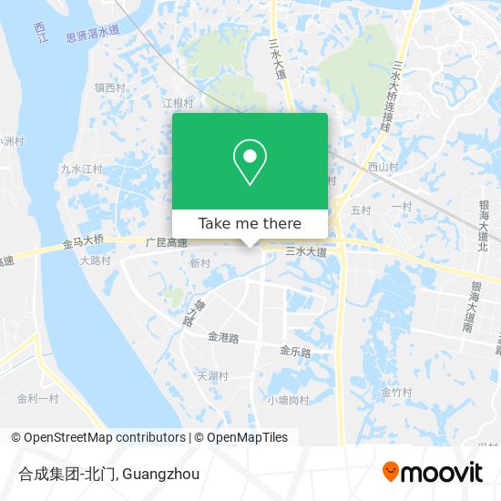 合成集团-北门 map