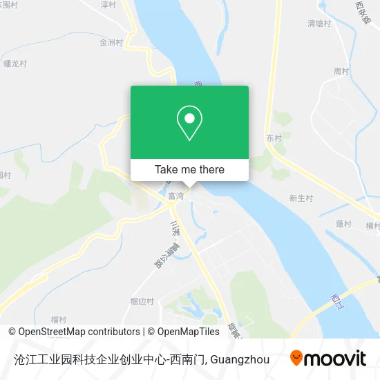 沧江工业园科技企业创业中心-西南门 map
