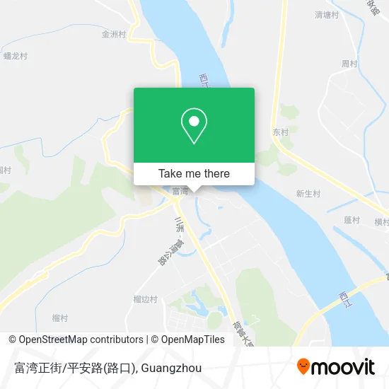 富湾正街/平安路(路口) map