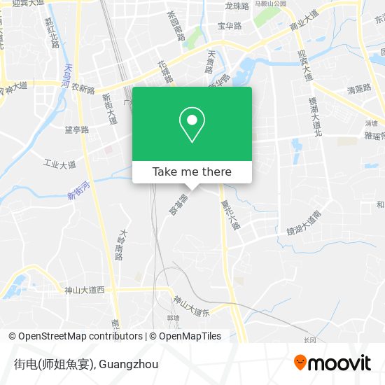 街电(师姐魚宴) map