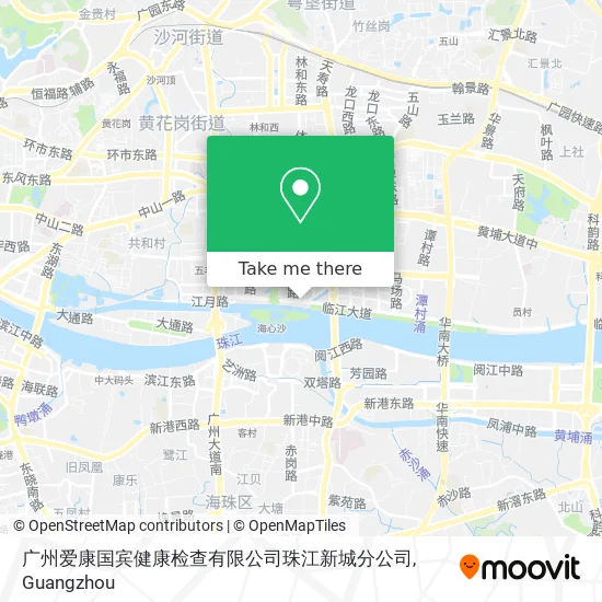 广州爱康国宾健康检查有限公司珠江新城分公司 map