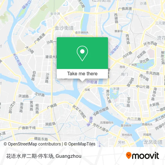 花语水岸二期-停车场 map