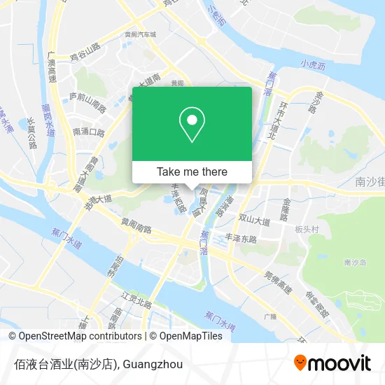 佰液台酒业(南沙店) map