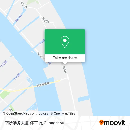 南沙港务大厦-停车场 map