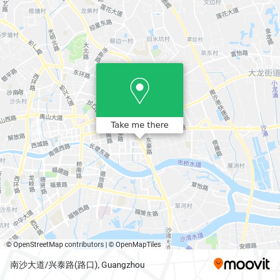 南沙大道/兴泰路(路口) map