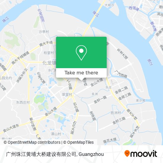 广州珠江黄埔大桥建设有限公司 map