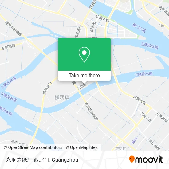 永润造纸厂-西北门 map