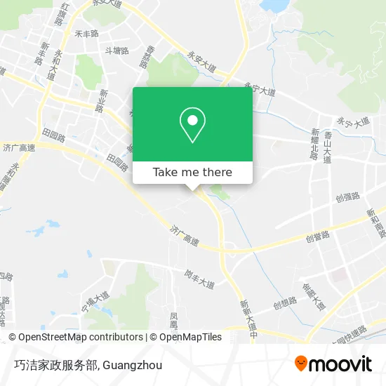 巧洁家政服务部 map