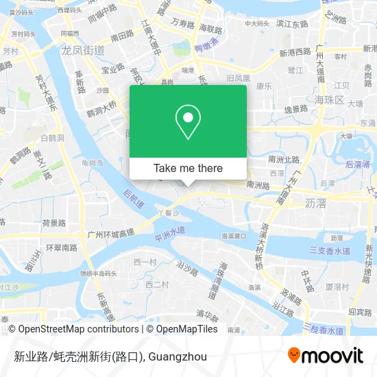 新业路/蚝壳洲新街(路口) map