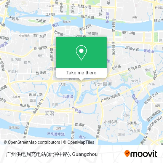 广州供电局充电站(新滘中路) map