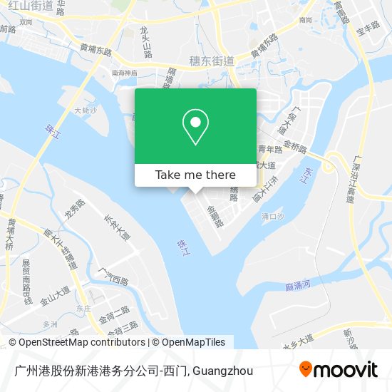 广州港股份新港港务分公司-西门 map