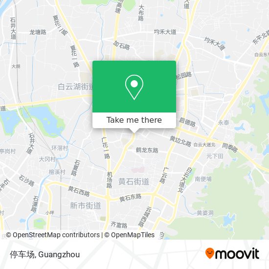 停车场 map