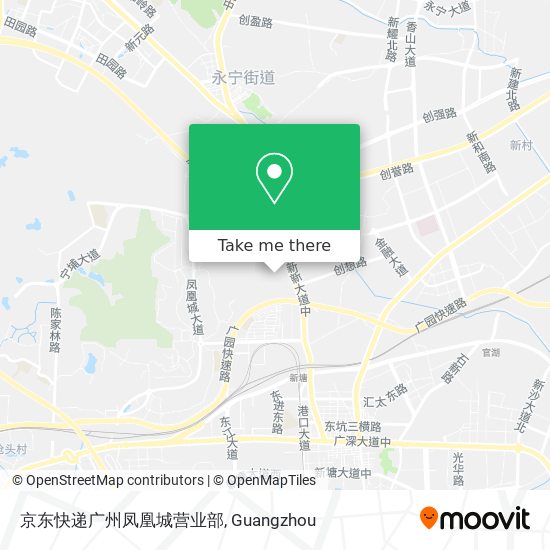 京东快递广州凤凰城营业部 map