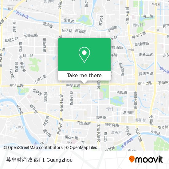 英皇时尚城-西门 map