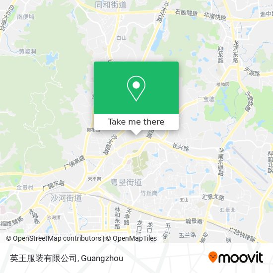 英王服装有限公司 map