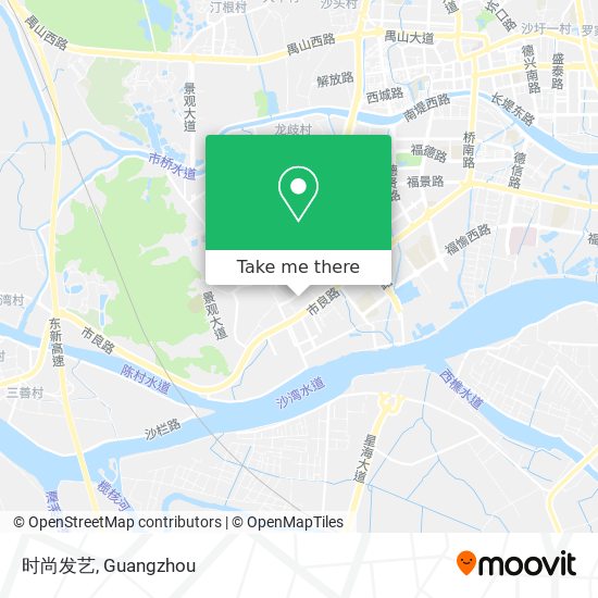 时尚发艺 map