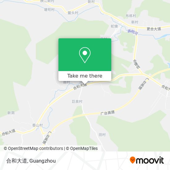 合和大道 map