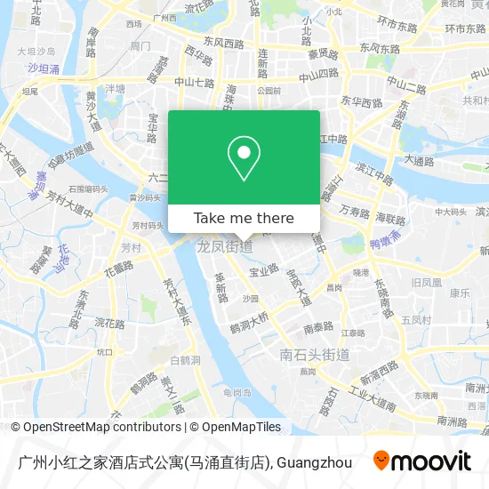 广州小红之家酒店式公寓(马涌直街店) map
