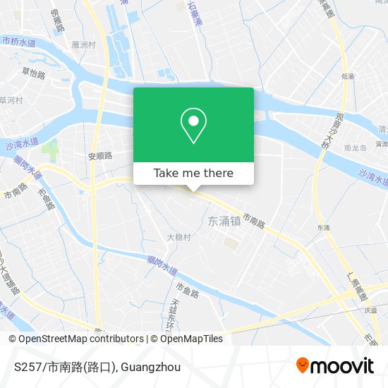 S257/市南路(路口) map