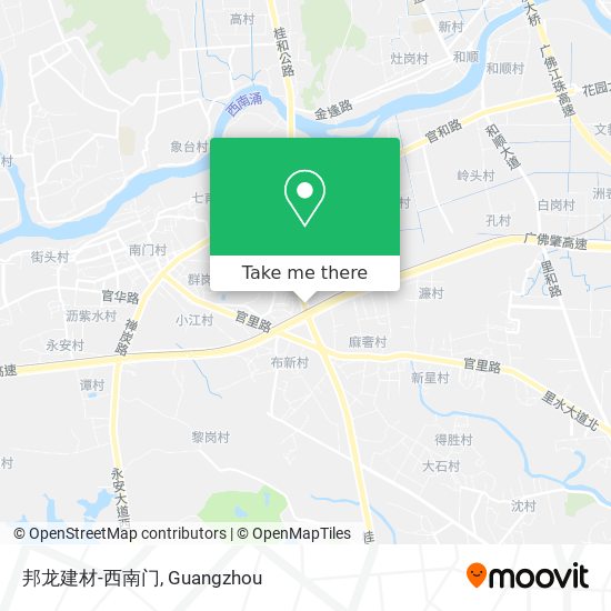 邦龙建材-西南门 map