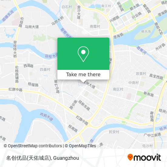 名创优品(天佑城店) map