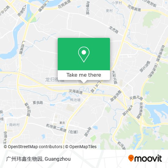 广州玮鑫生物园 map