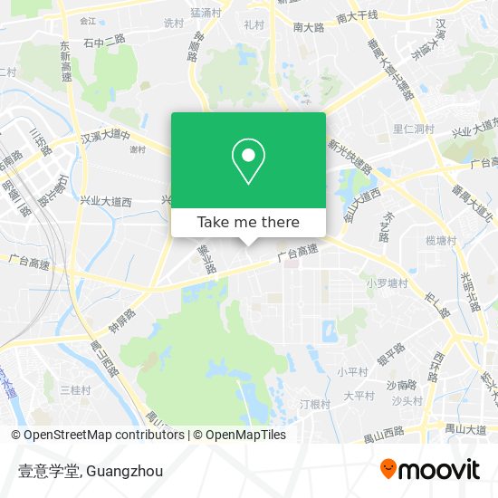 壹意学堂 map