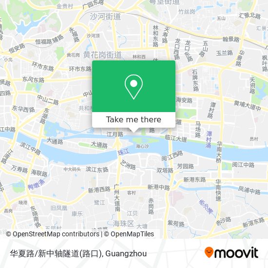 华夏路/新中轴隧道(路口) map