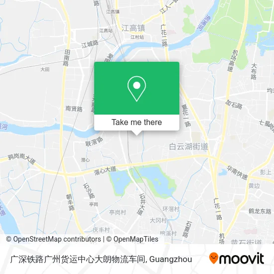 广深铁路广州货运中心大朗物流车间 map