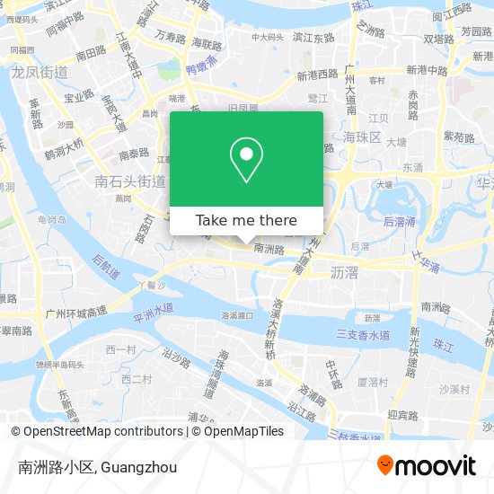 南洲路小区 map