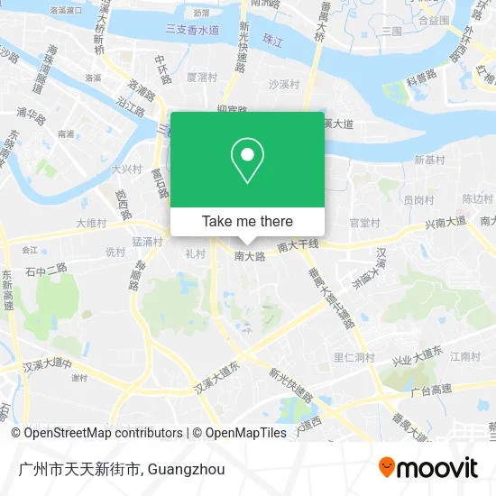 广州市天天新街市 map