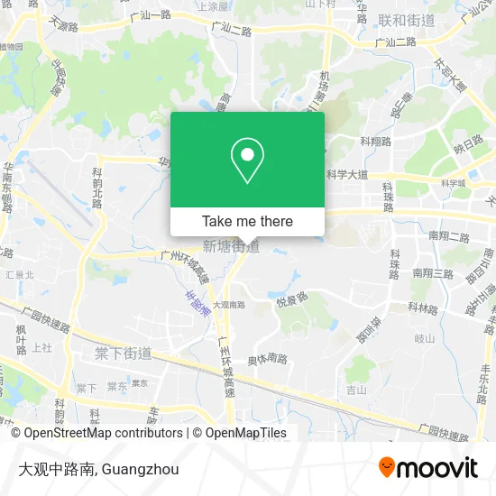 大观中路南 map