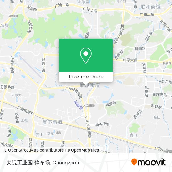 大观工业园-停车场 map
