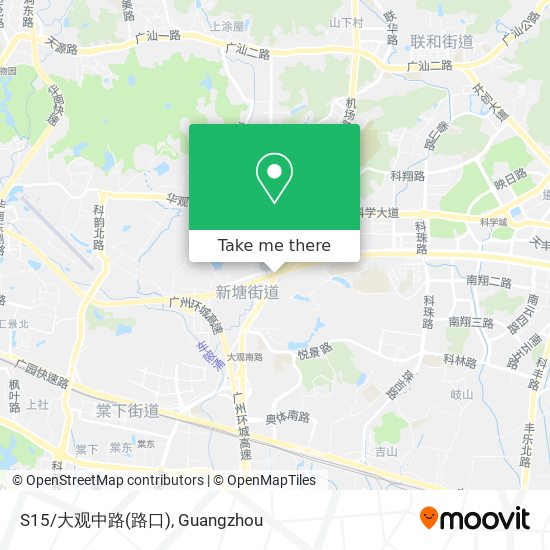 S15/大观中路(路口) map