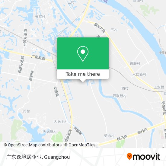 广东逸境居企业 map