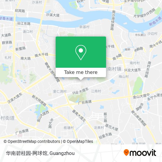华南碧桂园-网球馆 map
