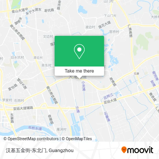 汉基五金街-东北门 map