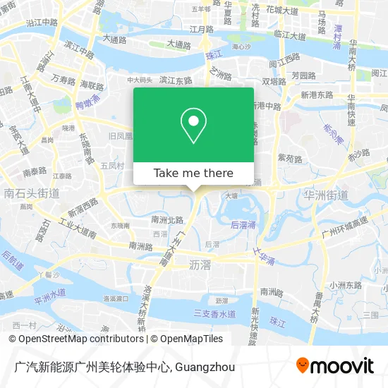 广汽新能源广州美轮体验中心 map