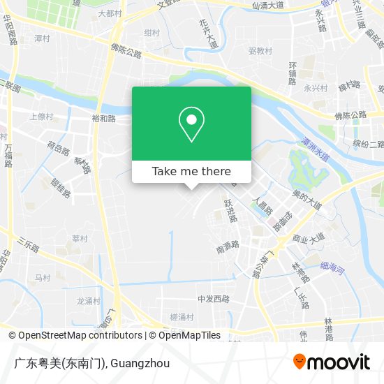 广东粤美(东南门) map