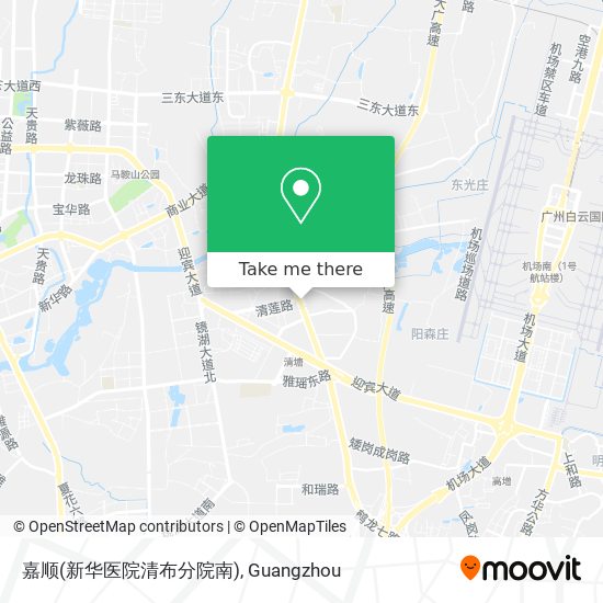 嘉顺(新华医院清布分院南) map