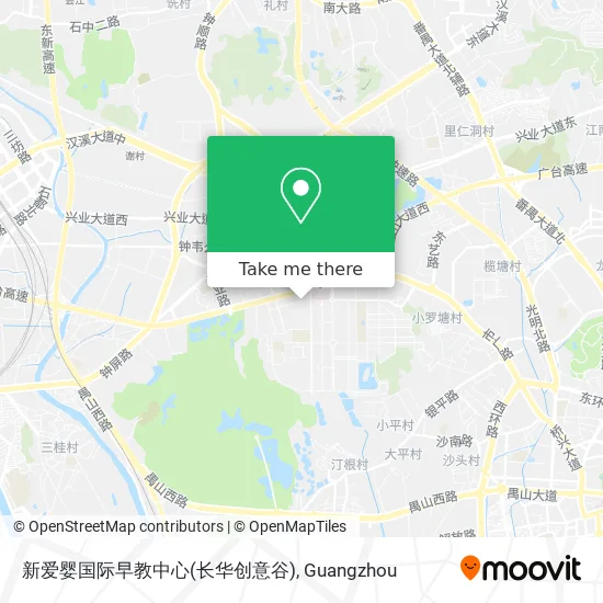 新爱婴国际早教中心(长华创意谷) map