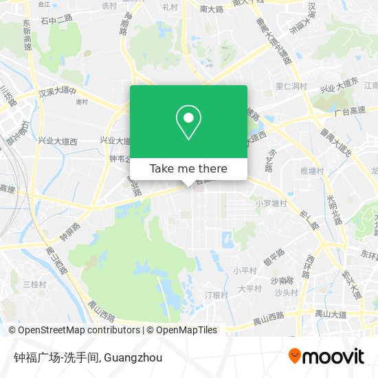 钟福广场-洗手间 map