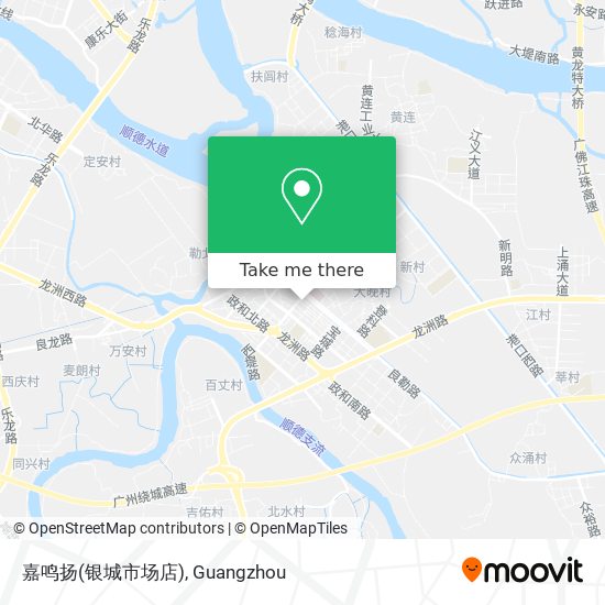 嘉鸣扬(银城市场店) map