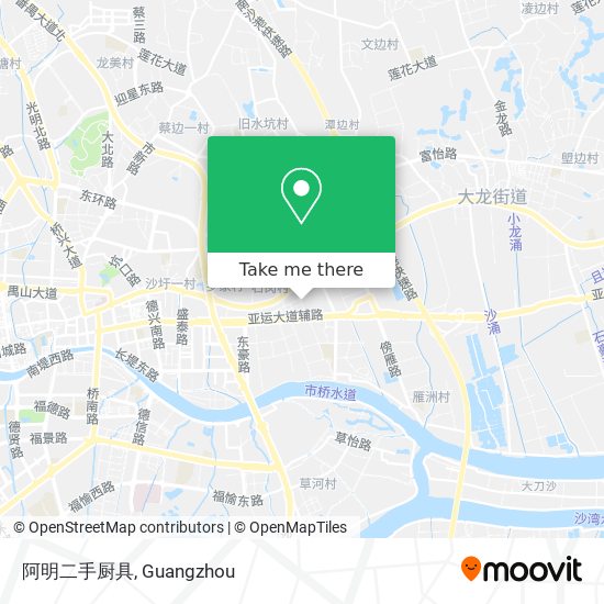 阿明二手厨具 map