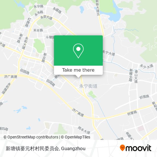 新塘镇蒌元村村民委员会 map