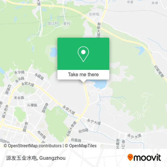 源发五金水电 map