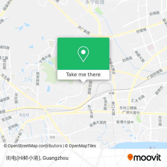 街电(Hi鲜小港) map