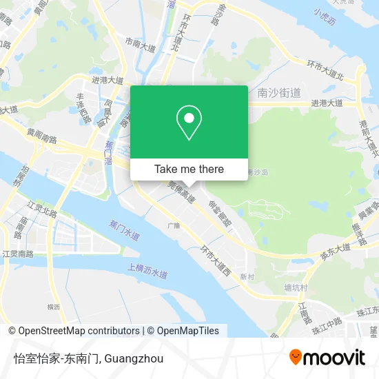 怡室怡家-东南门 map