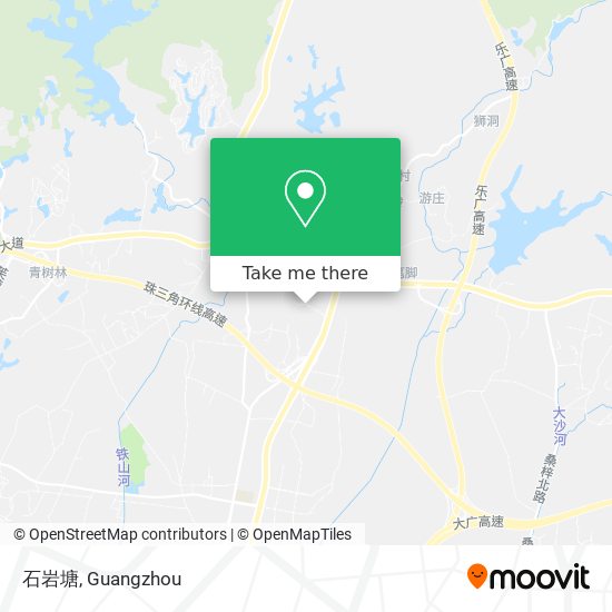 石岩塘 map