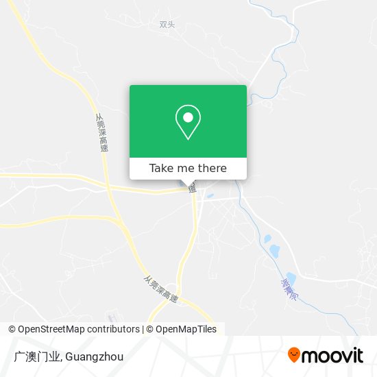 广澳门业 map